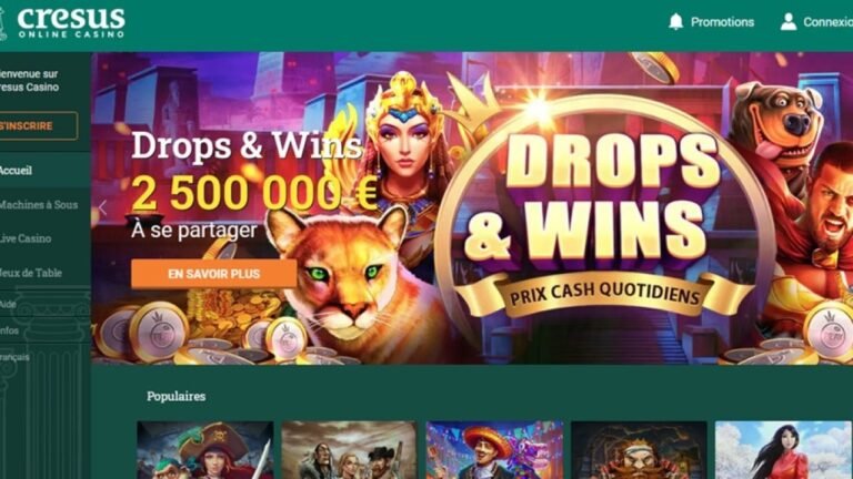 Decouvrez les Atouts du Casino Cresus en Ligne et ses Applications Francophones
